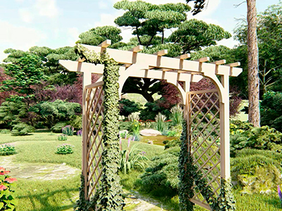 Садові перголи і арки: які функції вони можуть виконувати